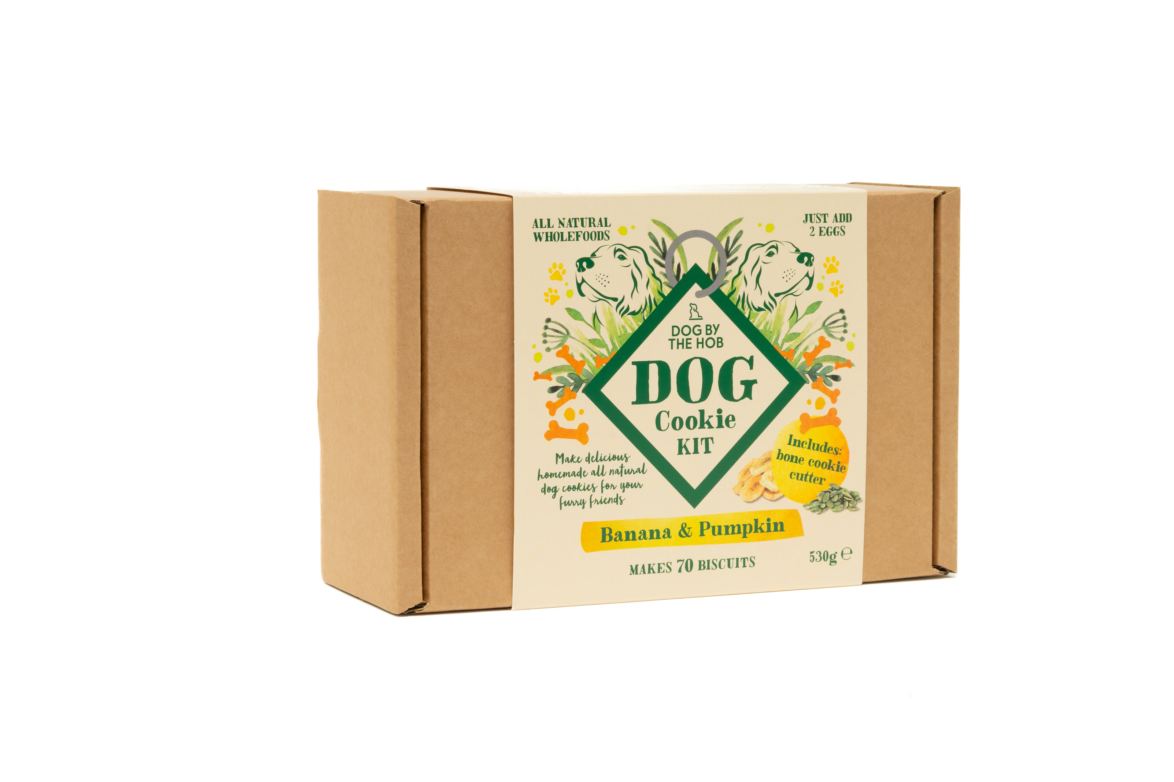 Dog Cookie Making Kit | Banana & Pumpkin Seed