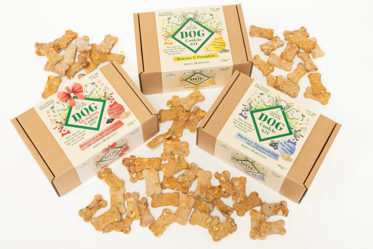 Dog Cookie Making Kit | Blueberry & Oat