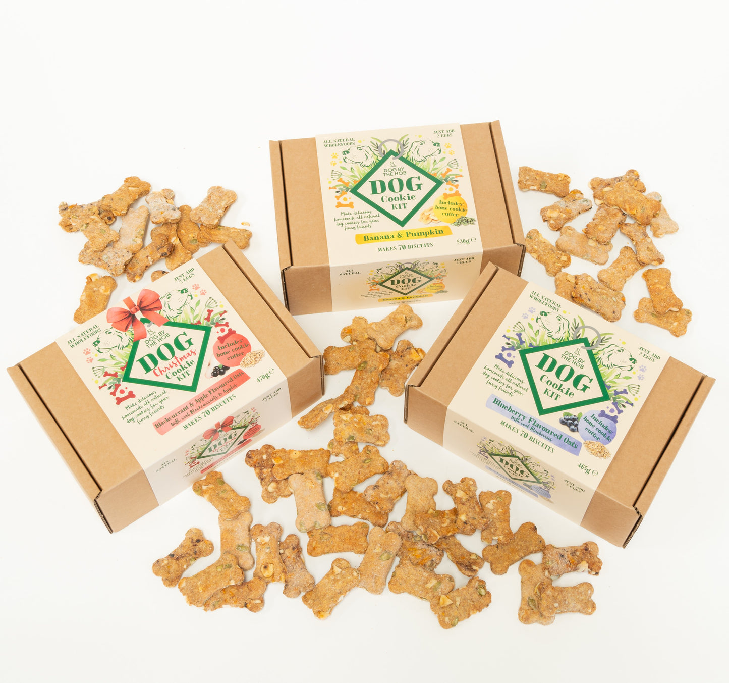 Dog Cookie Kit | Blackcurrants, Apples & Oats